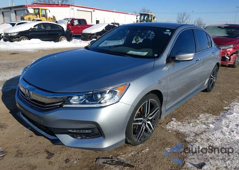 2017 Honda Accord Sport Se z USA, uszkodzony, nr VIN 1HGCR2F11HA024085